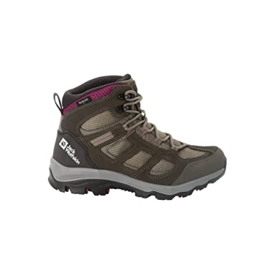 Abbildung von Jack Wolfskin Damen Vojo 3 Texapore Mid W, Khaki Burgundy, 41 EU