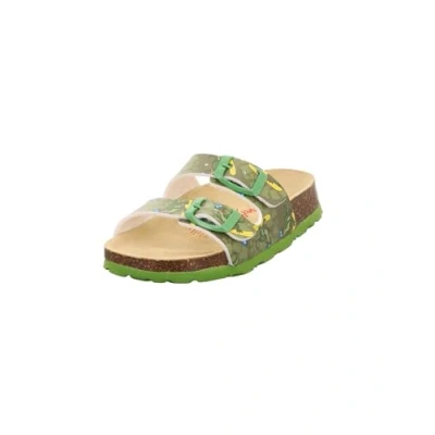 Abbildung von Superfit Mädchen FUSSBETTPANTOFFEL Hausschuhe, GRüN 7010