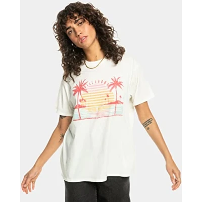 Abbildung von Billabong Golden Island T Shirt für Frauen Braun