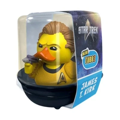 Abbildung von TUBBZ Kleine James T. Kirk Sammelbare Vinyl Gummientenfigur Offizielles Star Trek Merchandise Sci Fi Fernseher, Filme &amp; Videospiele