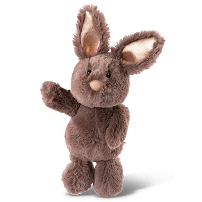 Abbildung von NICI Kuscheltierhase Dunkelbraun mit Glitzerohren 20cm