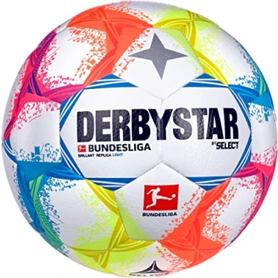 Abbildung von Derbystar Unisex Erwachsene Briljant Ball, Mehrfarbig, 5 EU, rainbow