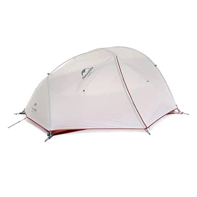 Abbildung von Naturehike Unisex Adult Star River 2 Ultralight Man Tent + mats, 20D Grau, Person