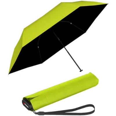Abbildung von Knirps Taschenschirm US.050 Ultra Light Slim Manual mit UV und Hitzeschutz Lime