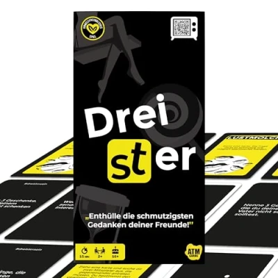 Abbildung von Dreister Original Gesellschaftsspiel für Erwachsene Schon über 1 Million Spieler Ideal als Partyspiel Perfekt Geburtstag, Silvester oder JGA