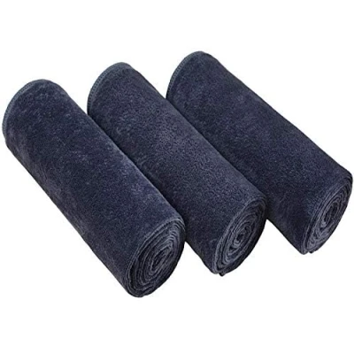 Abbildung von MAYOUTH Mikrofaser Handtuch Set f¨¹r Sauna Fitness Sport, Schnelltrocknende Handt¨¹Cher aus Microfaser, Unisex Sporthandtuch Grau 3Pack 40cm X80cm