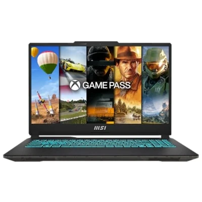 Abbildung von MSI Cyborg 15 Gaming Laptop, 15,6&quot; Full HD 144Hz, Intel Core i7 13620H, NVIDIA GeForce RTX 4060, 16GB DDR5, 512GB SSD, Windows 11 Home, QWERTZ Tastatur, A13VF 862, Schwarz/transparent
