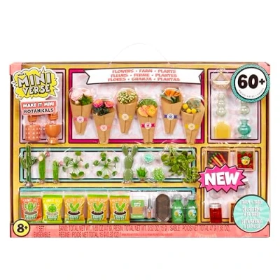 Abbildung von MGA&#039;s Miniverse Make It Mini Botanicals Sammlerstücke, Blindverpackung, DIY, Harz Bastelset, Nachbildung, Pflanzen, Blumensträuße, Garten, für Sammler &amp; Kinder ab 8 Jahren, Nicht ESSBAR