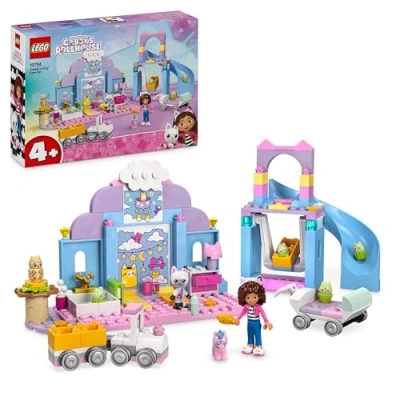 Abbildung von Lego 4+ Gabbys Puppenhaus Kätzchen Öhrchen, Set mit Tieren für Rollenspiele, Kinderspielzeug Rutsche und Figuren, Geschenk Mädchen Jungen, Spielzeug kreatives Spielen 10796