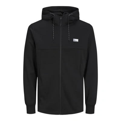 Abbildung von Jack &amp; Jones Jcoair Sweatjacke, Herren, Größe: Small, Black