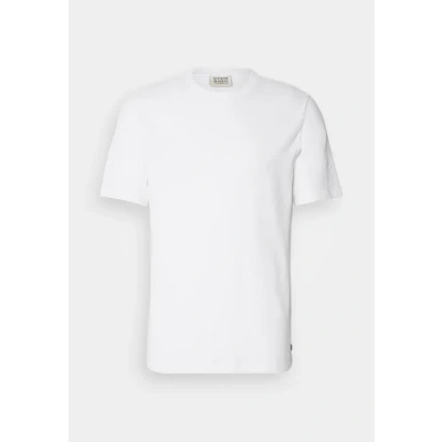 Abbildung von Scotch &amp; Soda Regular FIT 3 Crosses Tshirt basic, Herren, Größe: Small, Whilte