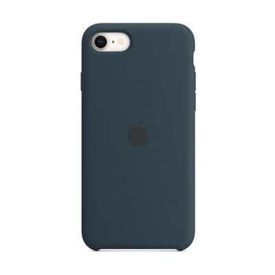 Abbildung von Apple Silikon Back Cover Dunkelblau iPhone 7/8/SE 2020/SE 2022
