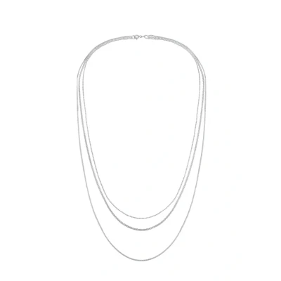 Abbildung von Elli Halskette Damen Layer Look Basic Trend Blogger in 925 Sterling Silber