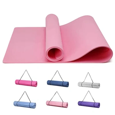 Abbildung von Good Nite Gymnastikmatte Yogamatte Fitnessmatte Rutschfest Trainingsmatte Sport Turn Matten Pilates Matte Bodenturnmatte Mit Tragegurt 183 x 61 0.6 cm (Rosa)