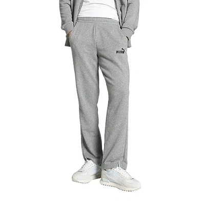 Abbildung von Puma LOGO Pants Jogginghose, Herren, Größe: XL, Medium gray heather