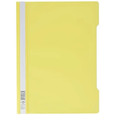 Abbildung von Durable Sichthefter (A4 Standard, PP) 25er Packung gelb, 252304