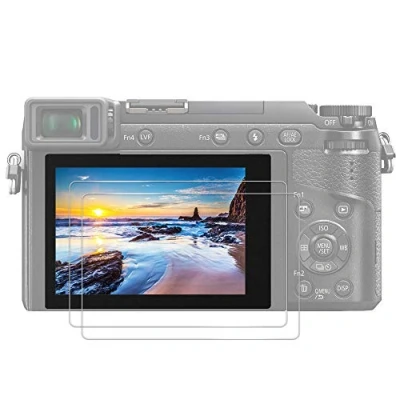 Abbildung von JJC (2 Stück) Displayschutzfolie aus Gehärtetem Glas für Panasonic Lumix DC S9 S5II S5 G9 G100 G100D G110 Digitalkamera Ultradünn Hohe Härte Bruchsicher Blasenfrei