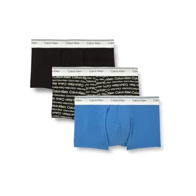 Abbildung von Calvin KleinLOW Rise Trunk 3PK 000NP2765ABLACK (Black/Wrapped Logo_Black/Regatta) M