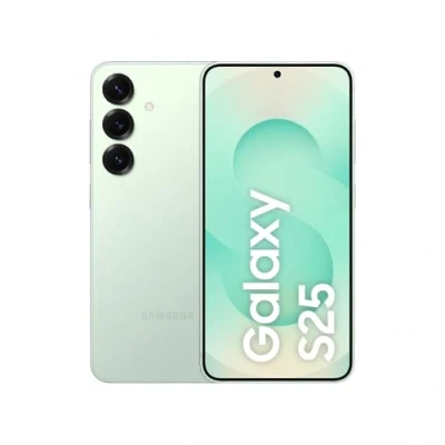 Abbildung von Samsung Galaxy S25 AI Smartphone mit AI, Ohne Vertrag, 12 GB RAM, 256 Speicher, 50 MP Kamera, Mint, 3 Jahre Herstellergarantie [Exklusiv auf Amazon]