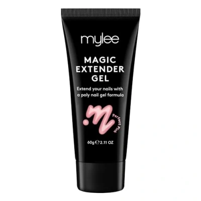 Abbildung von MYGEL von Mylee Magic Extender Gel 60g Lang Anhaltend, Natürlicher Look, Nagelverlängerungsgel, für Anfänger &amp; Salon Profis, Verdickungs und Aufbaugel Acrylnägel, Nagelkunst (Perfect Pink)