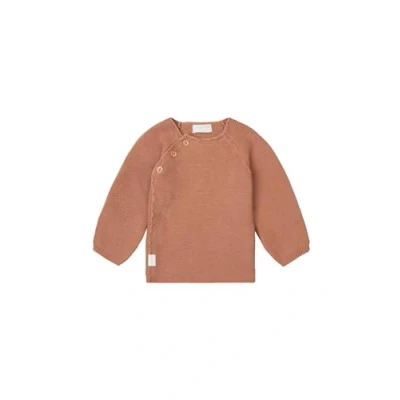 Abbildung von Noppies Baby Unisex U Cardigan Knit ls Pino Strickjacken, Café au lait P788, 56