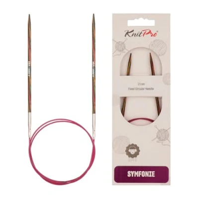 Abbildung von KnitPro 20335 Symfonie Rundstricknadel mehrfarbig, 3,5 mm 80 cm