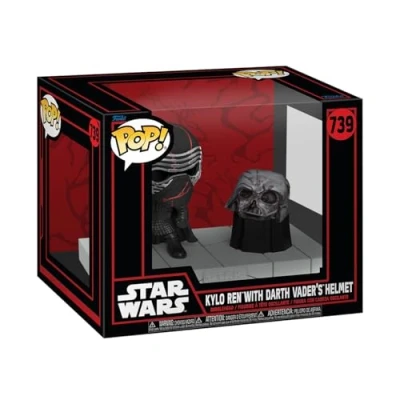 Abbildung von Funko Pop! Deluxe: SW Darkside Kylo Ren Star Wars Vinyl Sammelfigur Geschenkidee Offizielle Handelswaren Spielzeug Für Kinder und Erwachsene Movies Fans Modellfigur Sammler