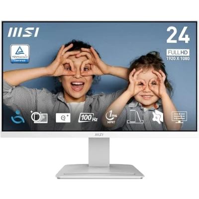 Abbildung von MSI PRO MP2412WDE 23,8 Zoll (60cm) Full HD (1920x1080) Business Monitor, 100Hz, 1ms, Adaptive Sync, Rahmenloses Design, HDMI