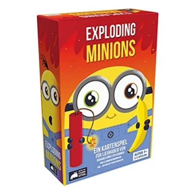 Abbildung von Exploding Kittens Minions Partyspiel Kartenspiel 2 5 Spieler Ab 7+ Jahren 15+ Minuten Deutsch