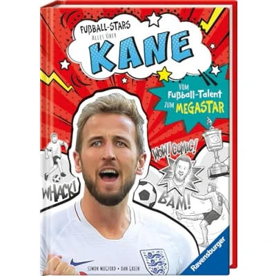 Abbildung von Fußball Stars Alles über Kane (Erstlesebuch ab 7 Jahren), Geschenke für Jungs und Mädchen