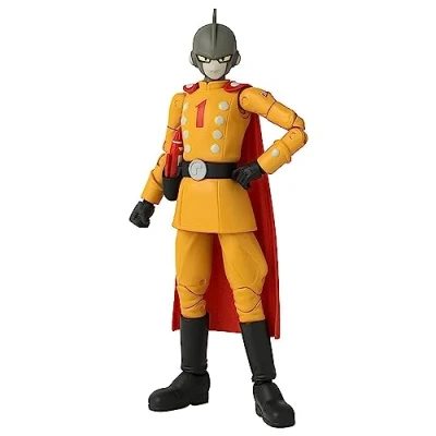 Abbildung von BANDAI Dragon Ball Super Hero Star Actionfigur 17 cm Gamma 1 Offizielle Lizenz Gelenkige Figur Spielzeug für Kinder ab 4 Jahren 40722
