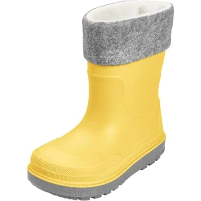 Abbildung von Playshoes MIT Futter Unisex Gummistiefel für Kinder, Größe: 21, Gelb Schuhe