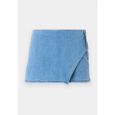 Abbildung von ONLY Onlmist Yasmine Shorts, Damen, Größe: Large, Medium blue denim