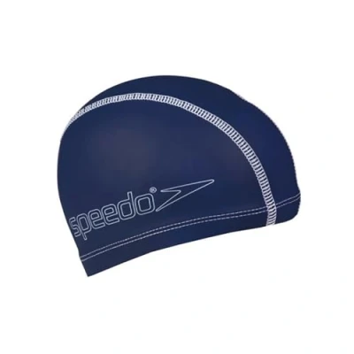 Abbildung von Speedo Unisex Kinder Junior Pace Cap Schwimmkappe, Marineblau, Einheitsgröße