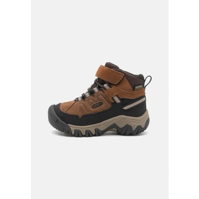 Abbildung von Keen Targhee IV MID WP Unisex Hikingschuh für Kinder, Größe: 30, Brown Leder und textil
