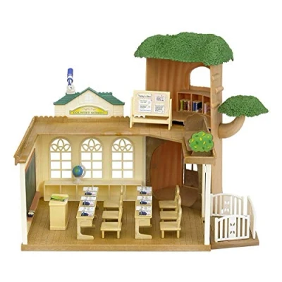 Abbildung von Sylvanian Families 5105 Eichenhain Schule Puppenhaus Spielset
