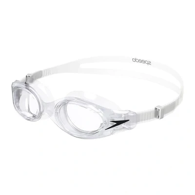 Abbildung von Speedo Hydrosity 2.0 Schwimmbrille Anti Beschlag Wasserdicht für Unisex Erwachsene, Transparent/Weiß, ONESZ