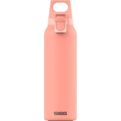 Abbildung von SIGG Isolierte Trinkflasche Thermosflasche Hot &amp; Cold One Light Shy Pink Mit Fruchtfilter Auslaufsicher BPA frei 18/8 Edelstahl Camping Outdoor helles 0,55L