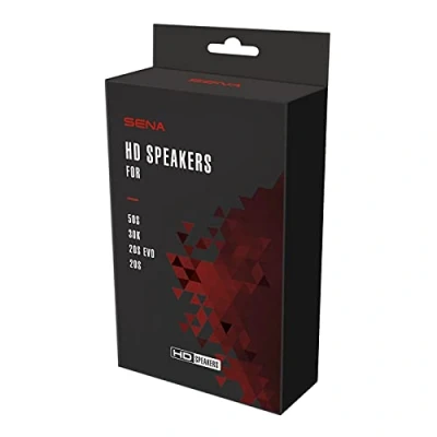 Abbildung von Sena Unisex adult Sc a0325 HD Lautsprecher Für I Verbesserte Bässe Und Klarheit Passend Zum 20S, 20S EVO 30K, Schwarz, Type A EU