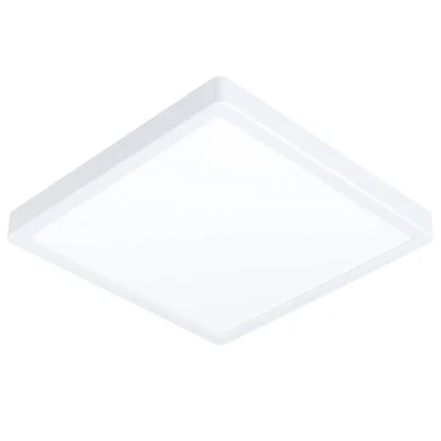 Abbildung von EGLO connect.z Smart Home LED Bad Deckenlampe Fueva Z, L x B 28,5 cm, ZigBee, App und Sprachsteuerung Alexa, Lichtfarbe (warmweiß kaltweiß), dimmbar, Alu Aufbauleuchte weiß, IP44