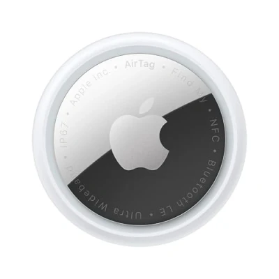 Abbildung von Apple AirTag Finde und behalte Deine Sachen im Blick: Schlüssel, Geldbörsen, Gepäck, Rucksäcke mehr. Einfaches Einrichten mit iPhone oder iPad. Austauschbare Batterie