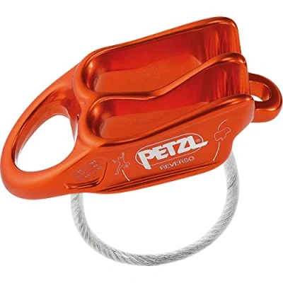 Abbildung von PETZL Sicherungsgerät REVERSO Unisex, Rot, Einheitsgröße