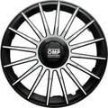 Abbildung von Omp Formula 13 Silber / schwarz Radzierblende