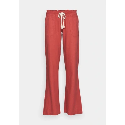 Abbildung von Roxy Oceanside Stoffhose, Damen, Größe: Small, Marsalla
