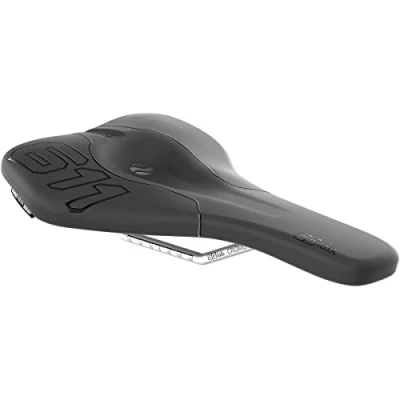 Abbildung von Sqlab 611 Ergowave CrMo, MTB Tech &amp; Trail Fahrradsattel, 14 cm, Schwarz