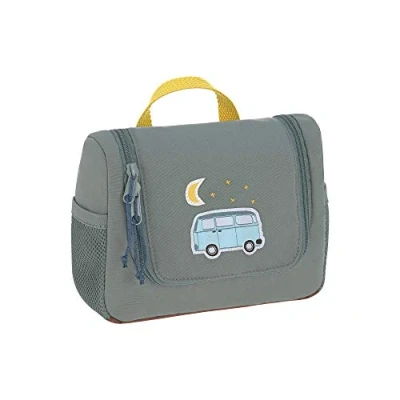 Abbildung von LÄSSIG Kinder Kulturtasche Waschbeutel Waschtasche Kulturbeutel zum Hängen/Mini Washbag Adventure Bus