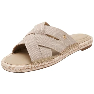 Abbildung von Tommy Hilfiger Chambray Espadrille, Damen, Größe: 41, Horseradish Schuhe