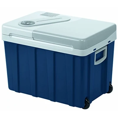 Abbildung von Mobicool W40 Kühlbox mit Rollen Elektrisch 39 L 12V, 24V, 230V für Auto, Lkw, Boot, Reisemobil und Steckdose [Energieklasse F]