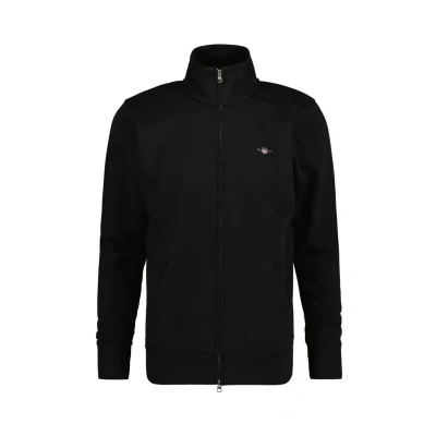 Abbildung von GANT REG Shield Sweatjacke, Herren, Größe: Large, Black