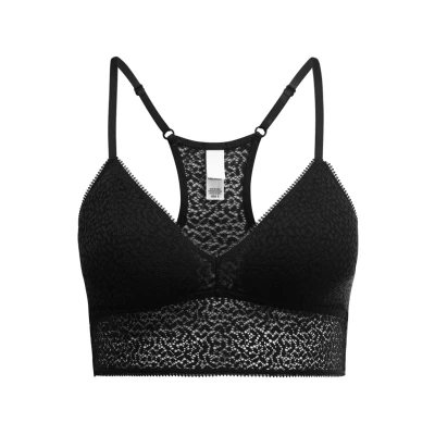 Abbildung von DKNY Intimates Racerback Longline Bralette Bustier, Damen, Größe: Small, Black